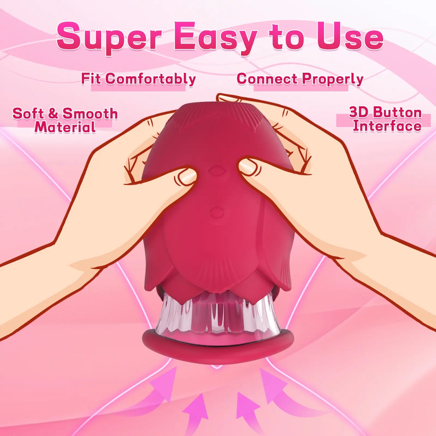 🌺Rose Toy for Women - 5 Mode Clit Sucker & Sucking Vibrator