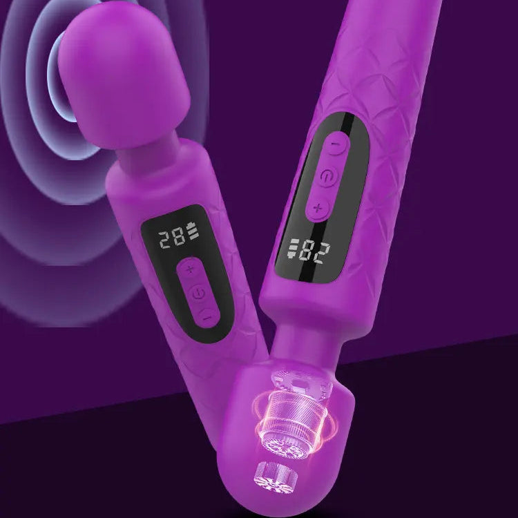 Handheld Cordless Wand Massager | Waterproof Silicone Massager