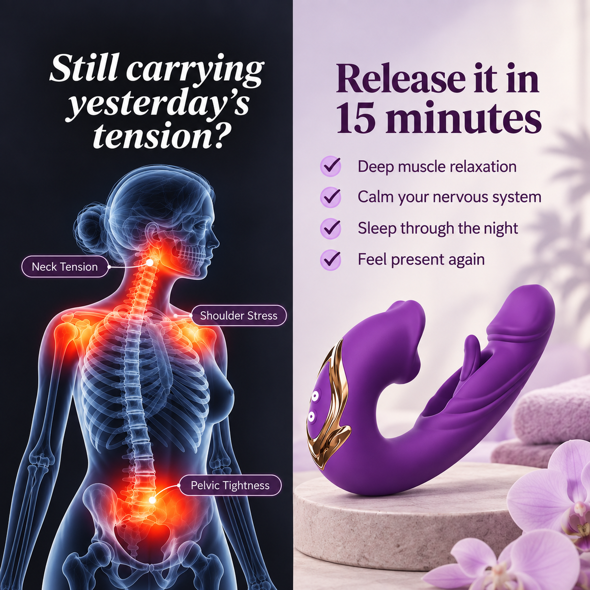 Zenzoone™ Activator 4-in-1 Pelvic Floor Muscle Trainer for Women | At-Home Kegel Exercise Device