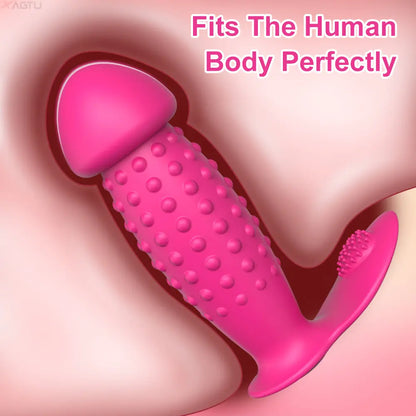 Remote Control Thrusting Anal Plug | Vibrating Prostate Massager for Men