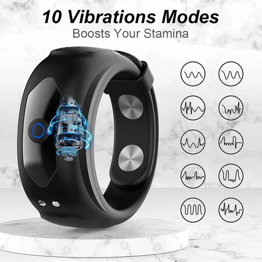 Vibrating Cock Ring - Dual Motor Penis Ring
