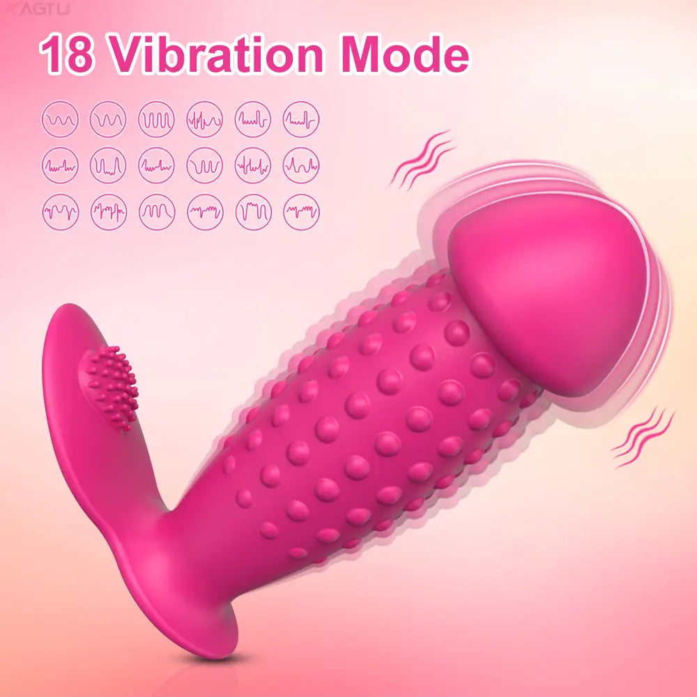 Remote Control Thrusting Anal Plug | Vibrating Prostate Massager for Men
