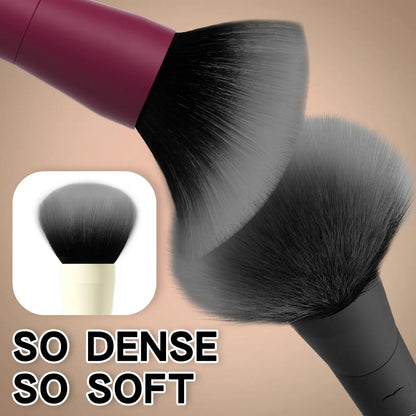 2-in-1 Makeup Brush Bullet Vibrator | Discreet 10-Mode Clitoral Stimulator - image 3