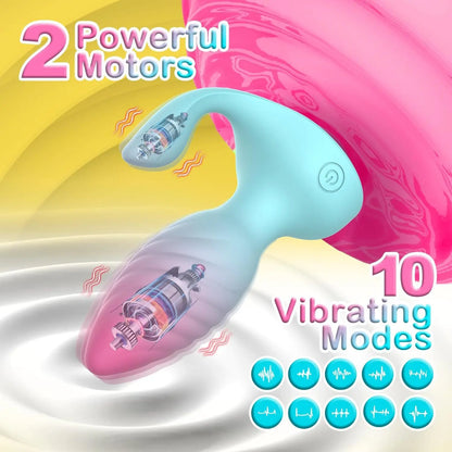 Sex Toys for Men, Anal Vibrator Prostate Massager with Cock Ring