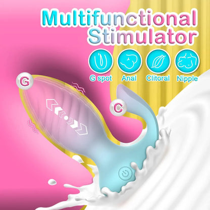 Sex Toys for Men, Anal Vibrator Prostate Massager with Cock Ring