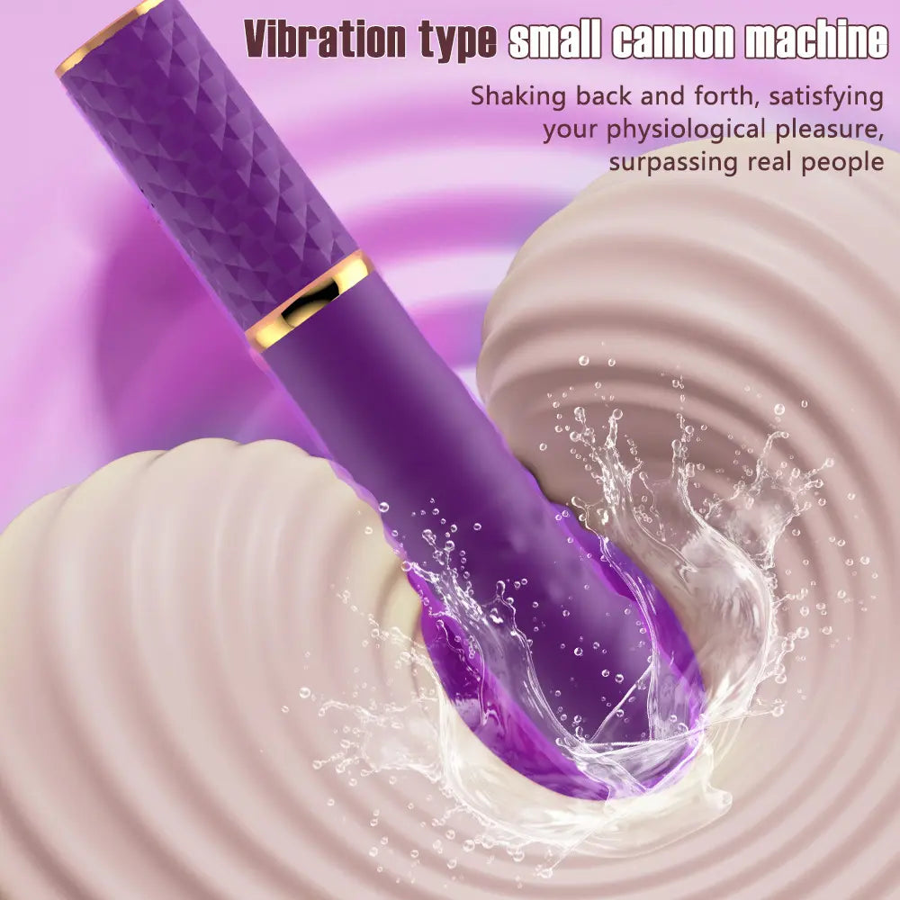 2-in-1 Realistic Thrusting Dildo Vibrator - 10 Modes & Suction Cup Sex Machine - image 11