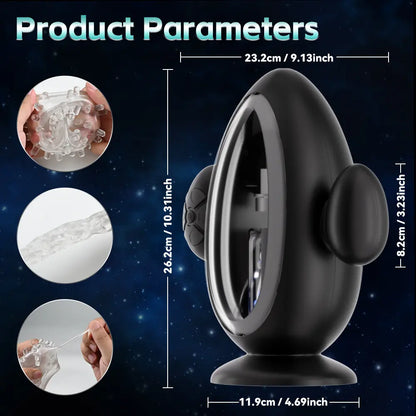 Automatic Male Masturbator with Handle | Electric Sucking Penis Pump