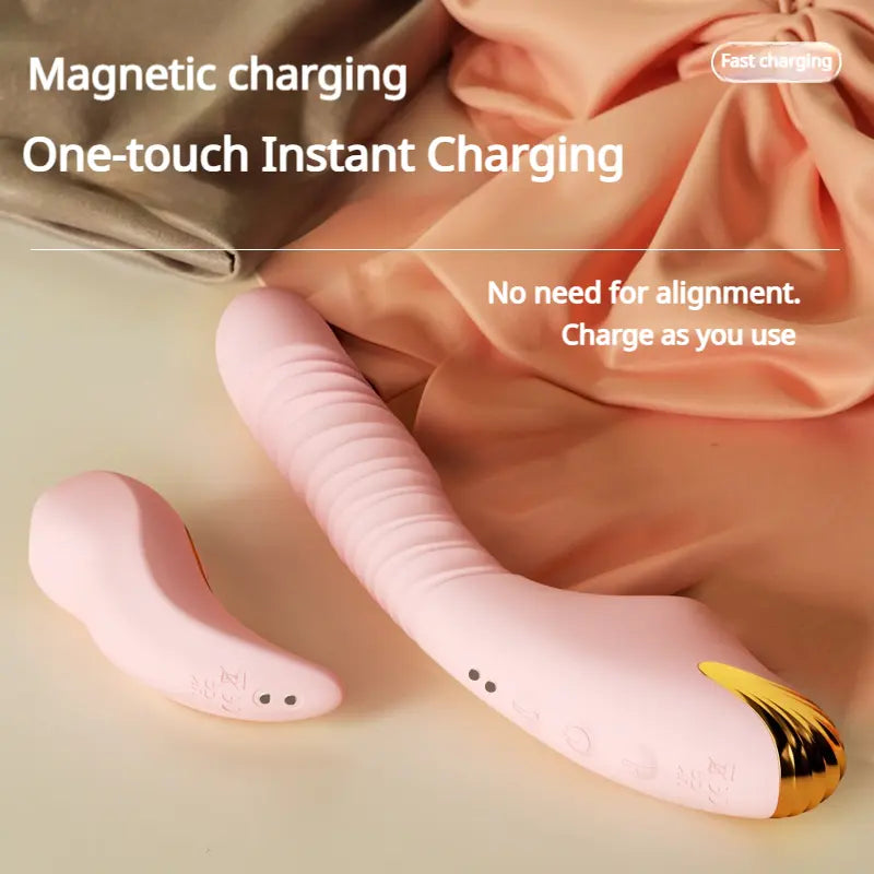 App Control Rabbit Vibrator with Rotating Beads & Clit Suction - image 4