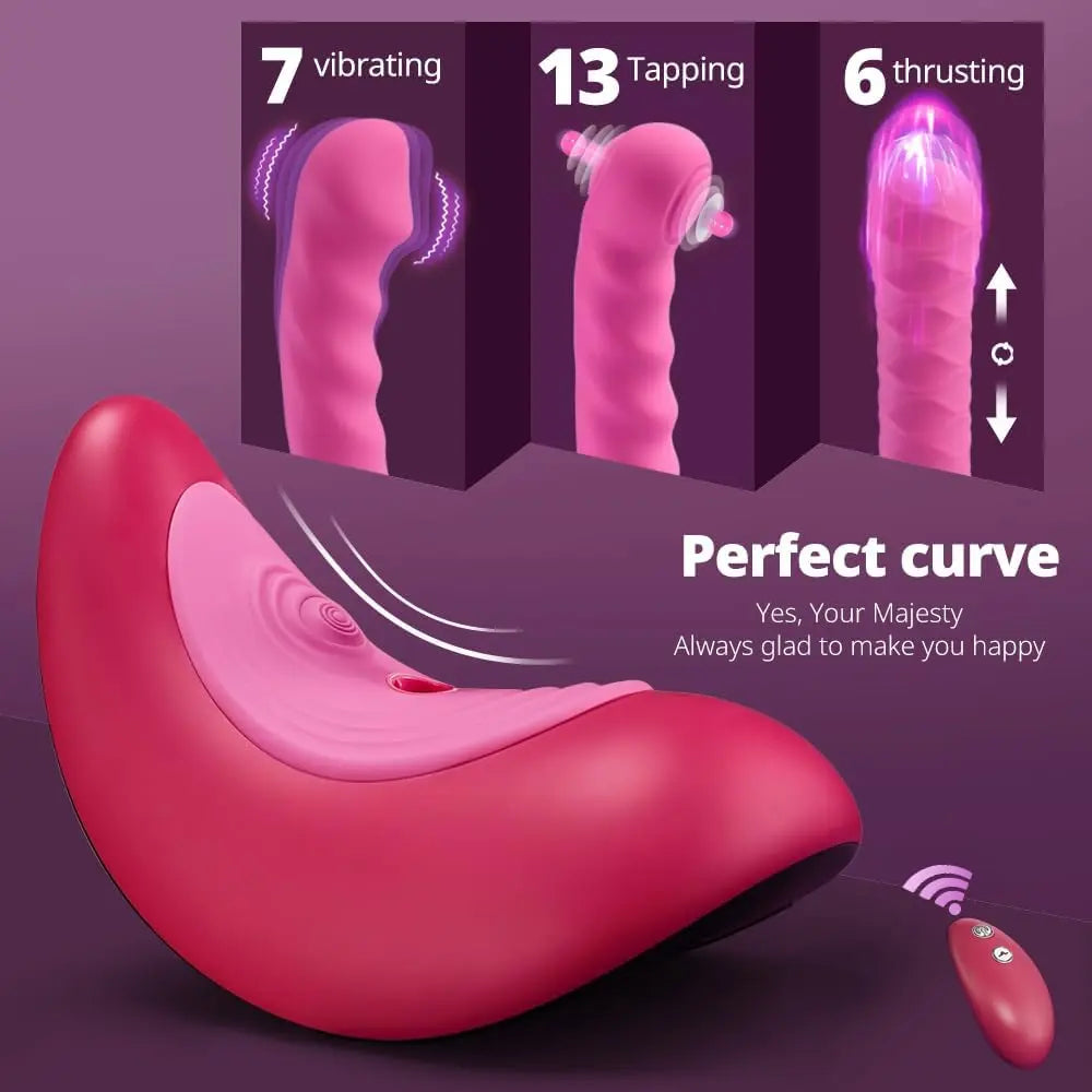 APP Control Riding Sex Machine - Wireless Thrusting & Flapping Saddle for Women - image 9