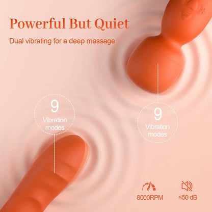 wand vibrator material and shape detail