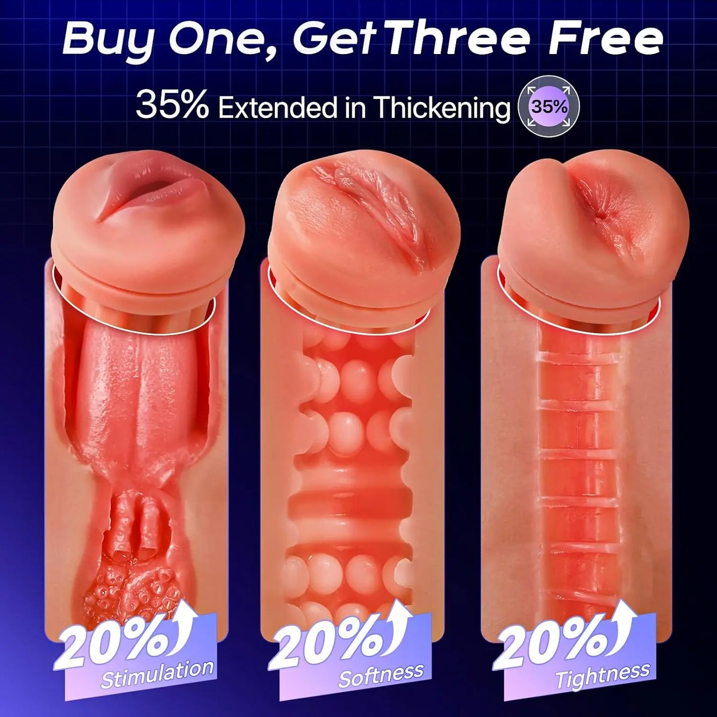 male masturbator additional product detail