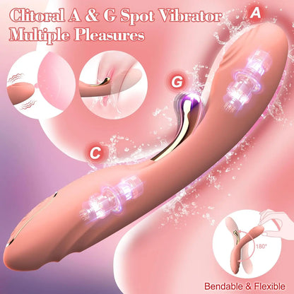 2026 Rabbit Flapping Vibrator - 3-in-1 G-Spot & Clitoral Tongue Massager - image 3