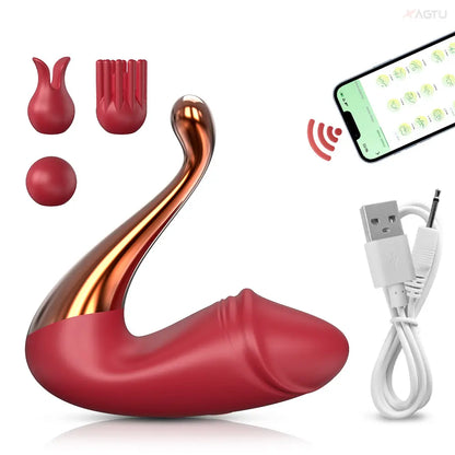 App Control Wearable Vibrator for Women | Long Distance Remote Bullet Toy