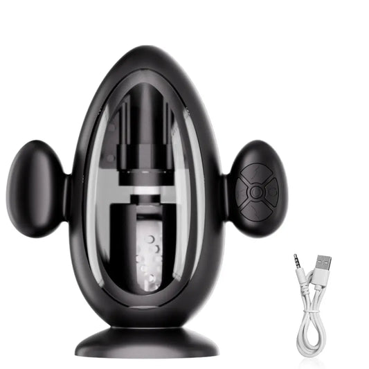 Automatic Male Masturbator with Handle | Electric Sucking Penis Pump