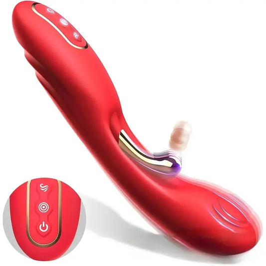 2026 Rabbit Flapping Vibrator - 3-in-1 G-Spot & Clitoral Tongue Massager - image 2