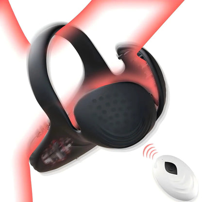 Vibrating Cock Ring — A Men's Pleasure Toy with 10 Modes