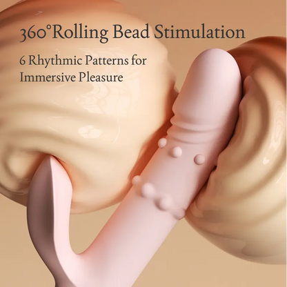 Zenzoone rolling bead vibrator 360 degree stimulation rhythmic patterns
