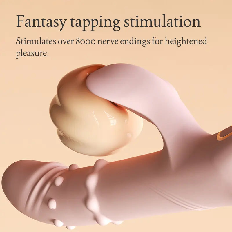 Zenzoone tapping stimulation vibrator enhanced pleasure sensation