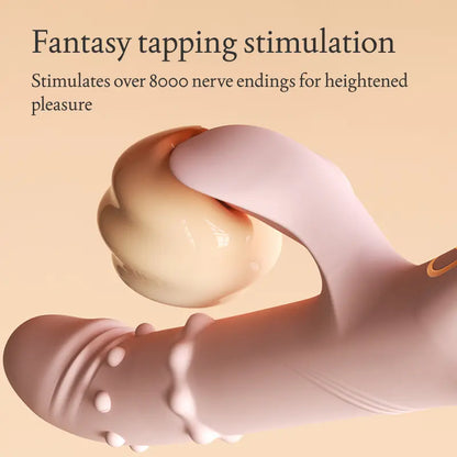 Zenzoone tapping stimulation vibrator enhanced pleasure sensation