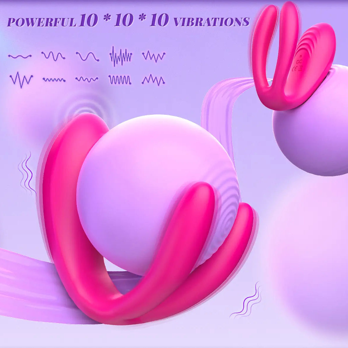App Controlled Wearable Vibrator for Couples & Women