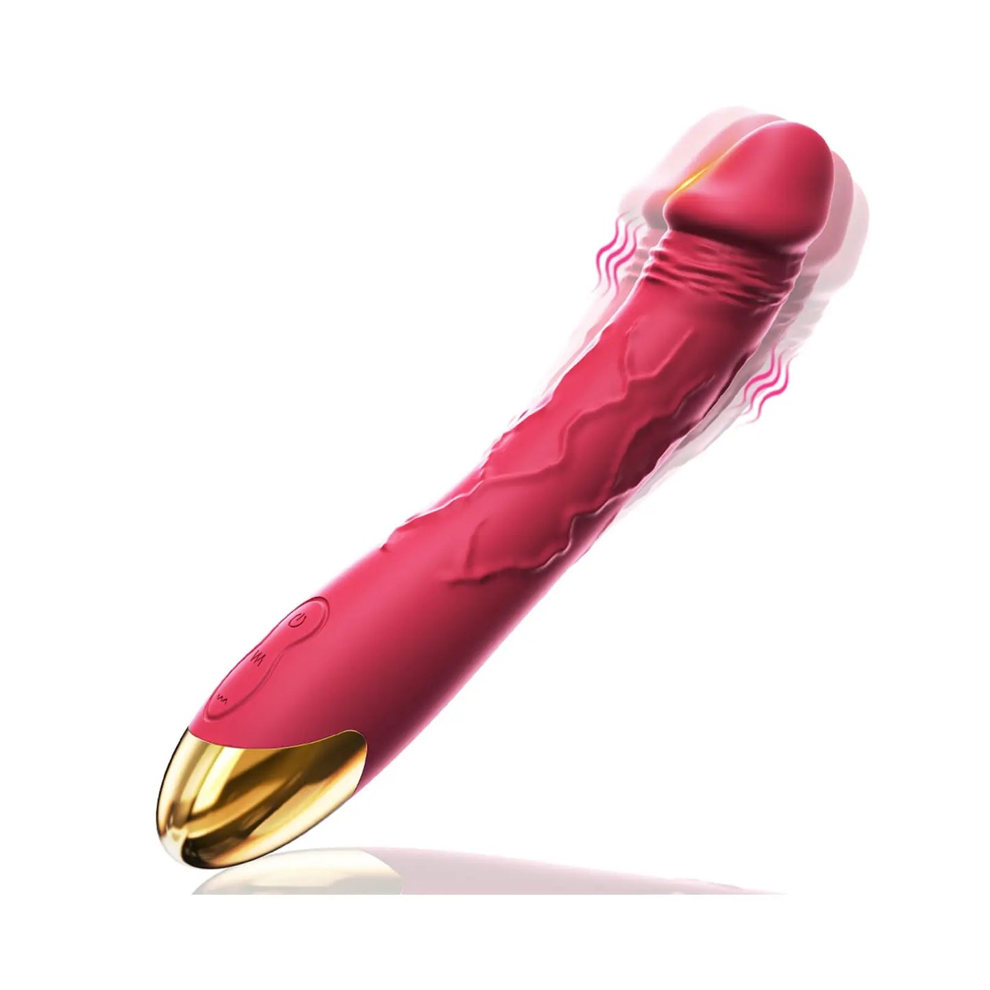 7.6" Realistic Dildo Vibrator - 10 Modes G-Spot & Clitoral Stimulator - image 2