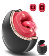 3-in-1 Tongue Licking & Clitoral Vibrator for Women