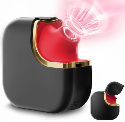 2-in-1 Clit Sucker & Nipple Suction Vibrator