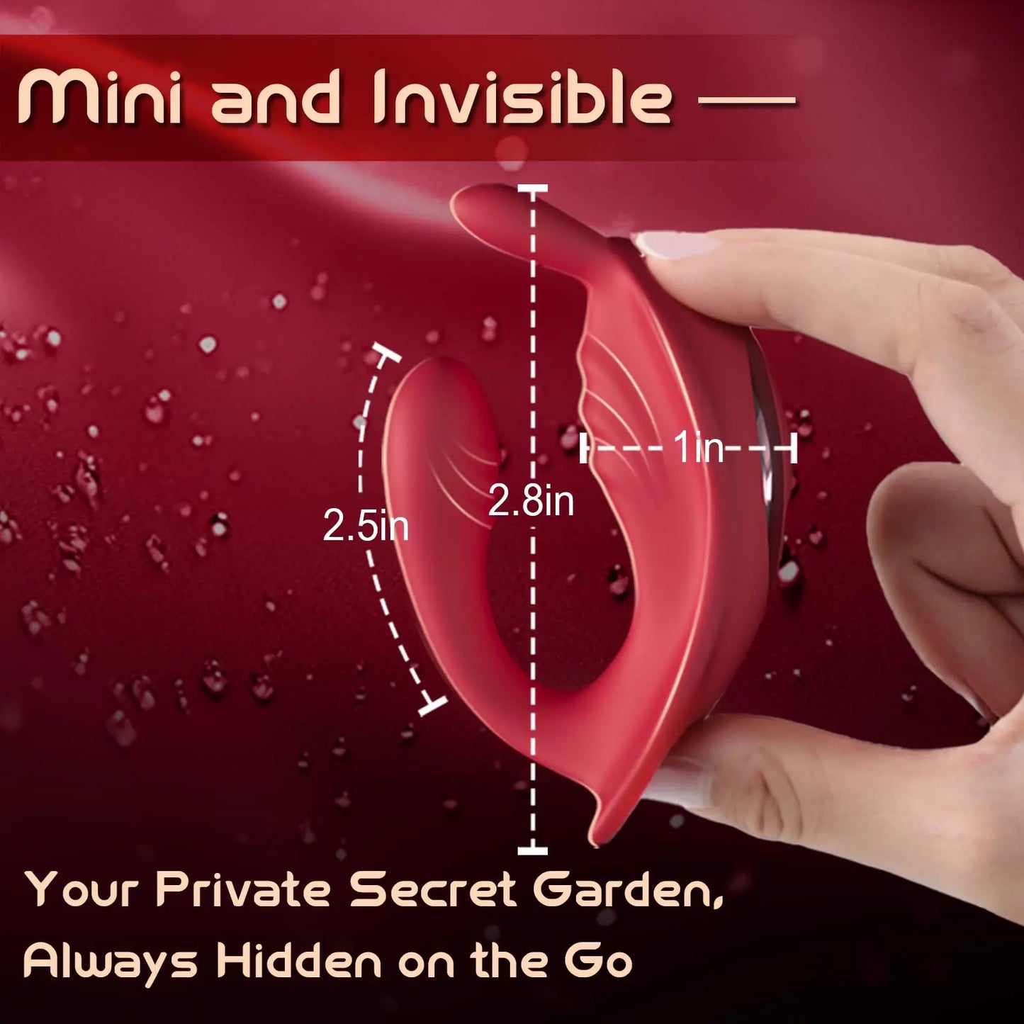 App Remote Control Wearable Vibrator for Couples