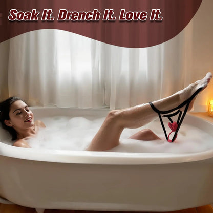 App Remote Control Wearable Rose Vibrator - Couples Panty Toy & Cock Ring - image 8