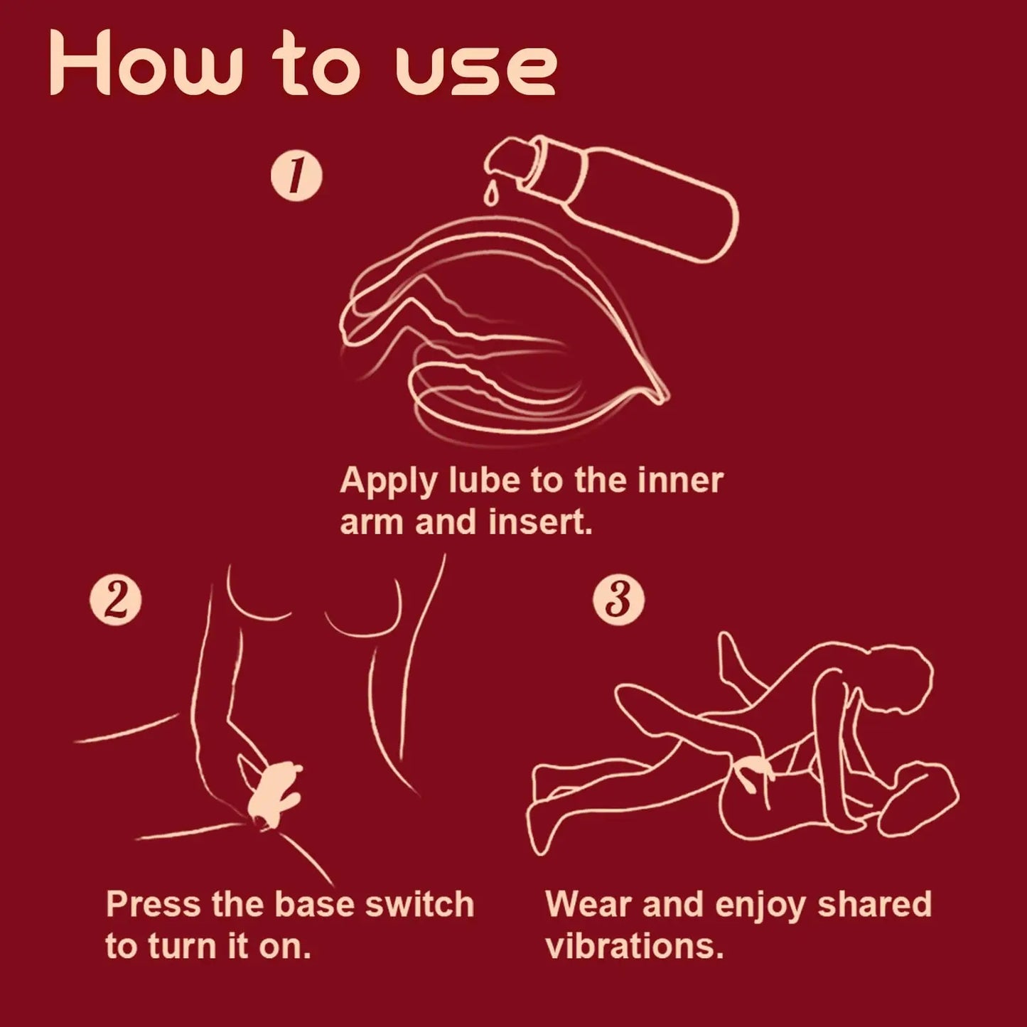 App Remote Control Wearable Vibrator for Couples