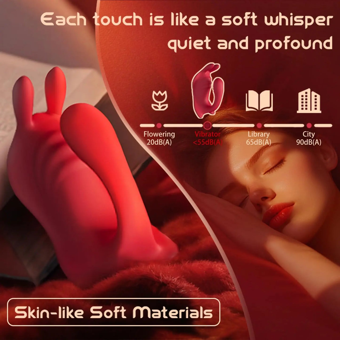 App Remote Control Wearable Vibrator for Couples