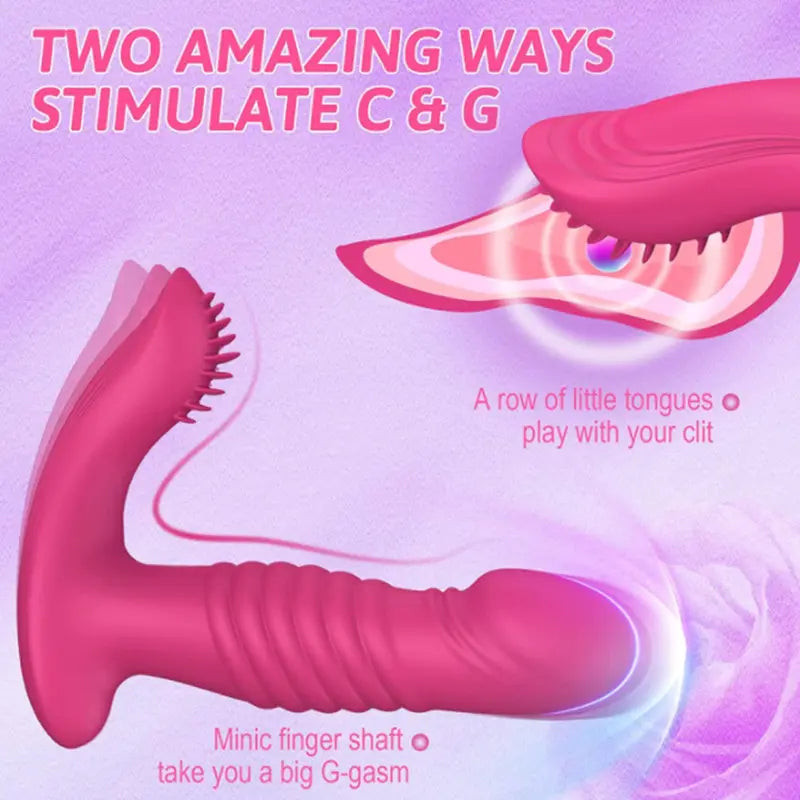 prostate vibrator dual stimulation for c spot and g spot pleasure