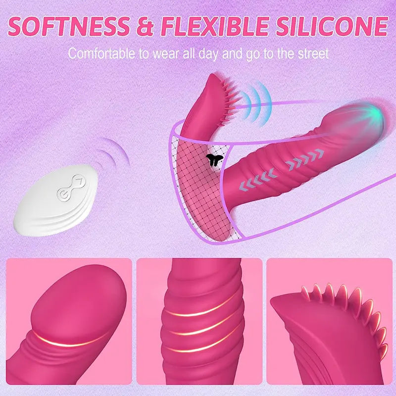 soft flexible silicone prostate vibrator body safe material