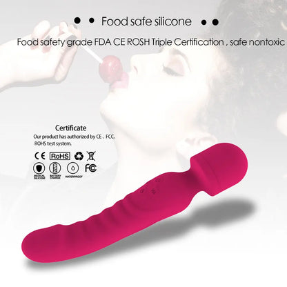 zenzoone embercurve body safe silicone vibrator with CE FCC RoHS certification