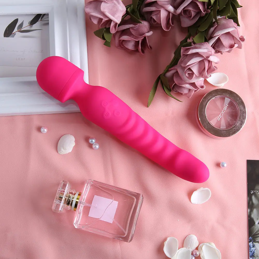 zenzoone embercurve heated pink vibrator lifestyle product display
