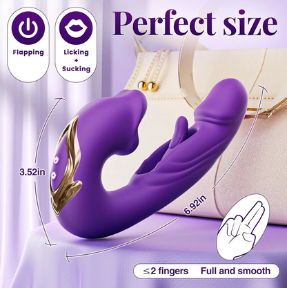 Compact size G spot vibrator under two fingers width ergonomic design