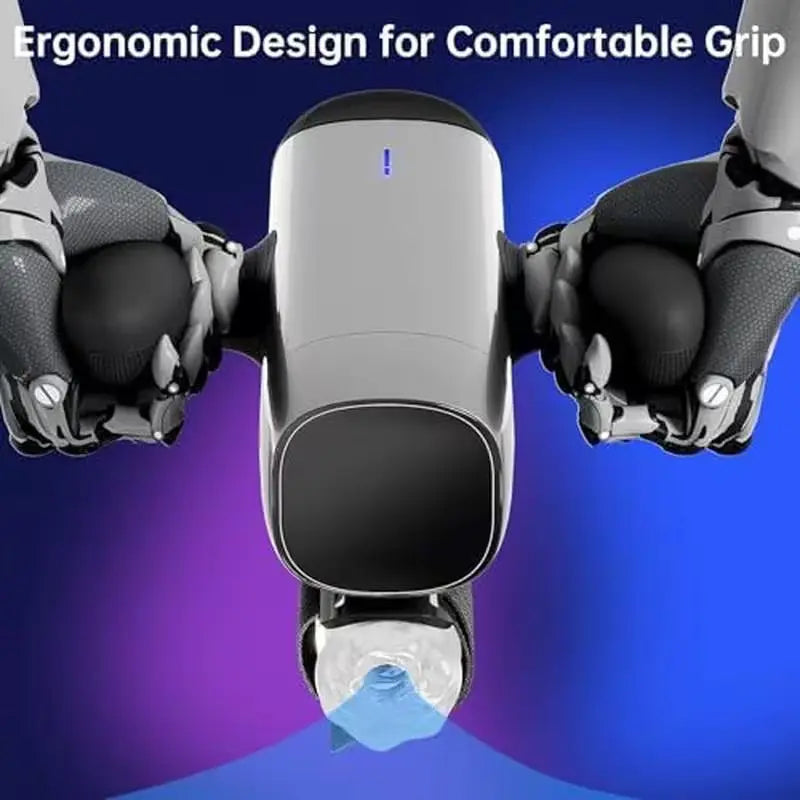 Zenzoone Nova ergonomic handle automatic male masturbator comfortable grip